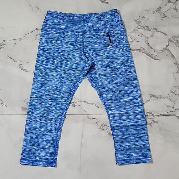 Pants - 1st Phorm Blue Capri Leggings